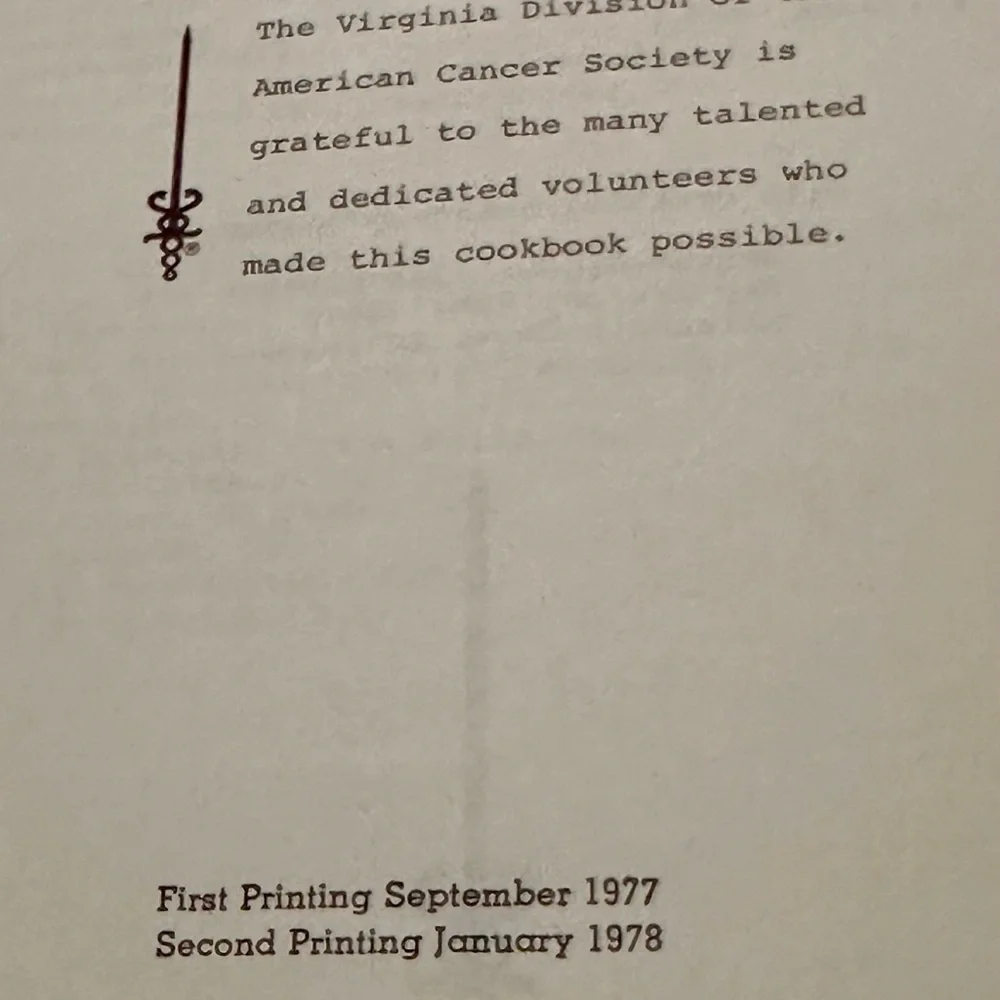 Vintage VIP Cookbook Vol II Spiral Community Cookbook White House Capitol Hill